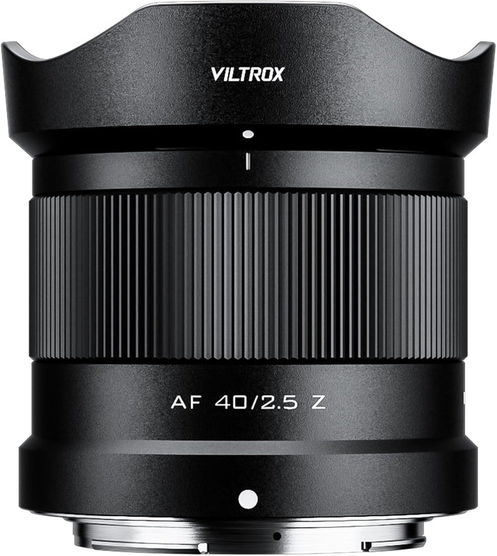 VILTROX 40mm F2.5 Z Mount Objektiv, AF 40mm f/2.5 Z Vollformat Objektiv für Nikon Z Mount Zf Z7II Z6