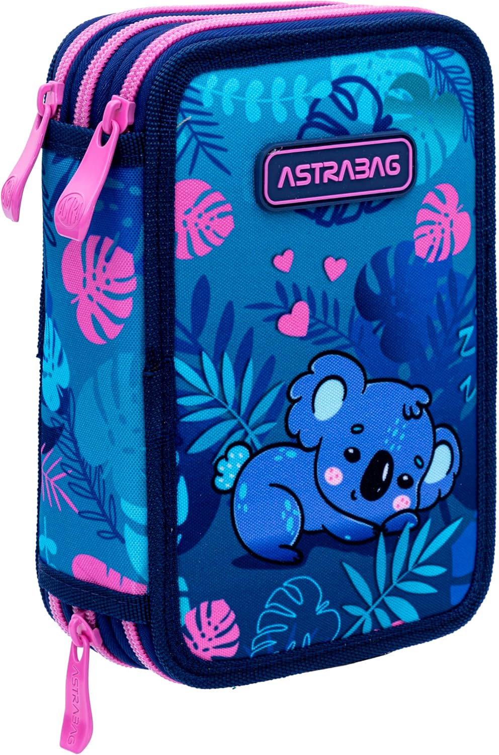 Goldkids - Federmäppchen 3 Fächer - Mäppchen für Mädchen und Jungen - Federmappe 3-Fach Federtasche