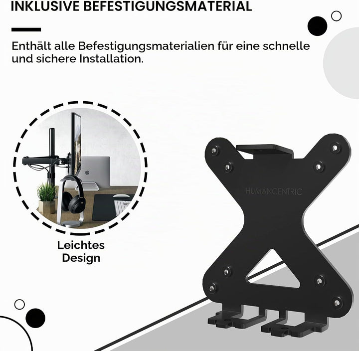 HumanCentric VESA-Halterungsadapter, kompatibel mit HP Pavilion 27xw, 25xw, 24xw, 23xw, 22xw, 22cwa,