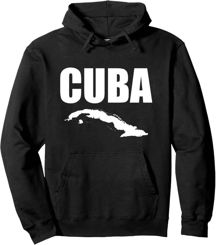 Cuba Karte Kuba Kubanische Kubaner Pullover Hoodie