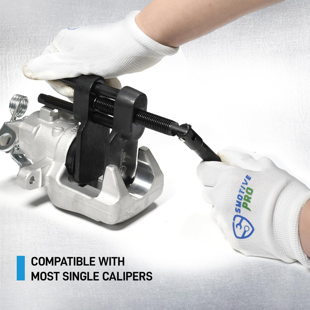 SMOTIVEPRO Universal Bremskolben Rücksteller, 0-85mm Scheibenbremsbelag Spreizer, Bremskolbenstreuer