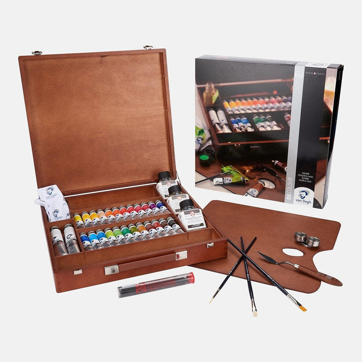 Unbekannt NEU Van Gogh Ölfarbe Malkasten EXPERT 26 Tuben
