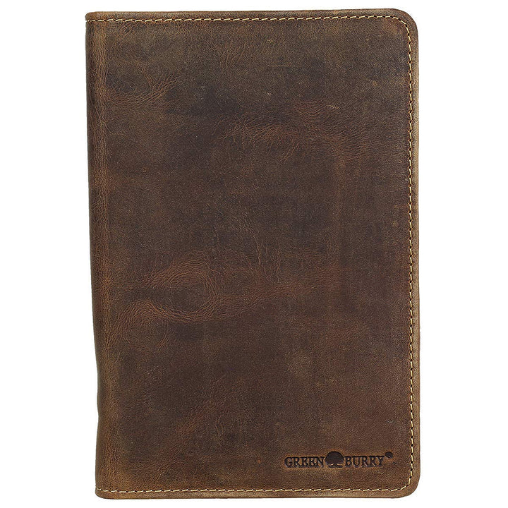 Greenburry Vintage Leder Stifteetui Federmäppchen Stiftemappe Mäppchen 1574-25