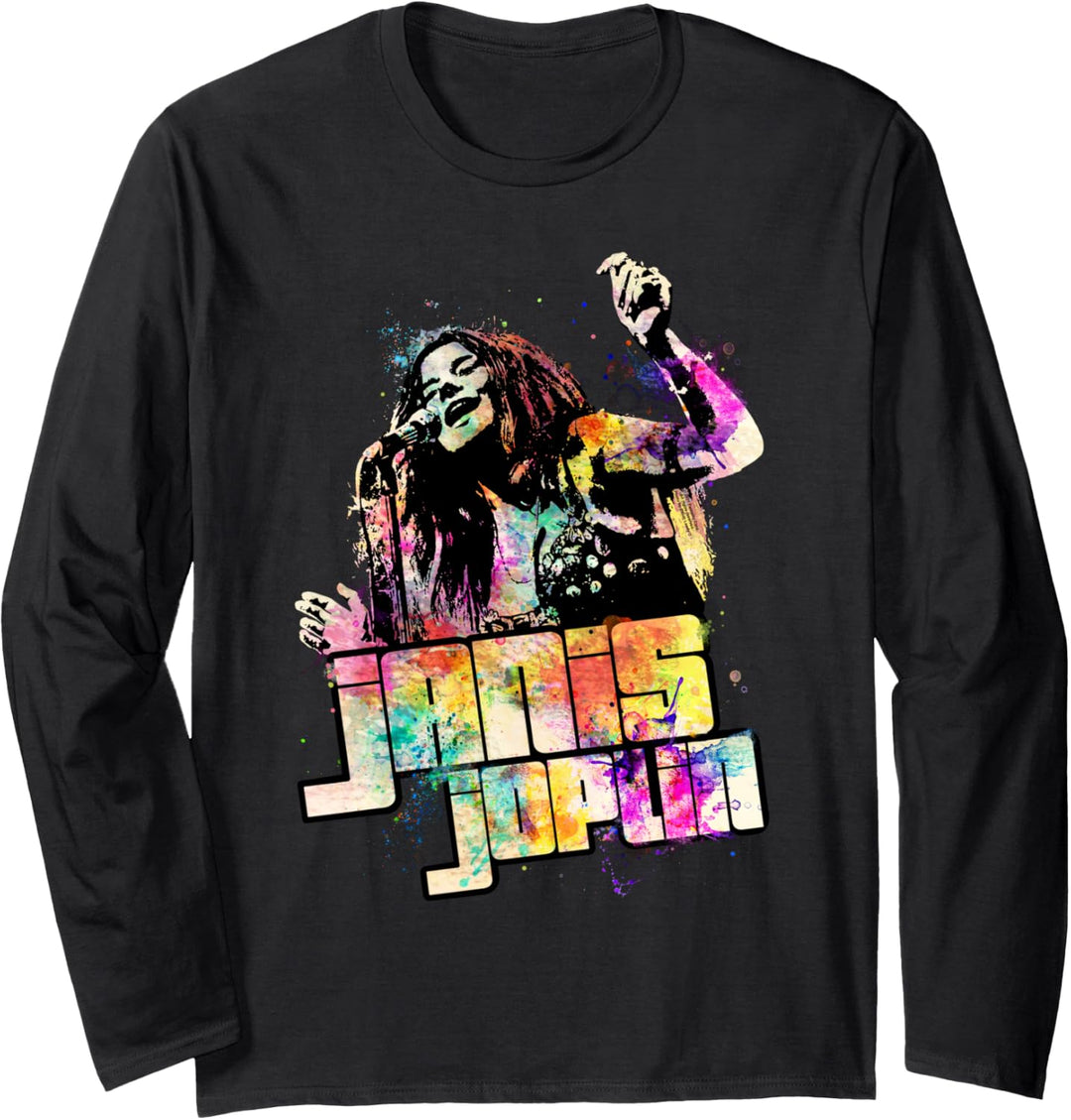 Janis Joplin Colors of Janis Langarmshirt