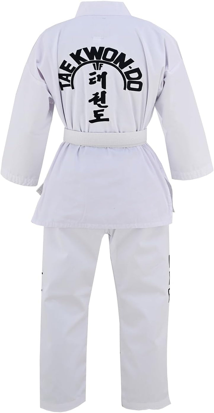 Martial Arts ITF Taekwondo-Anzug für Schüler 6/190 cm Weiss, 6/190 cm Wei&amp;