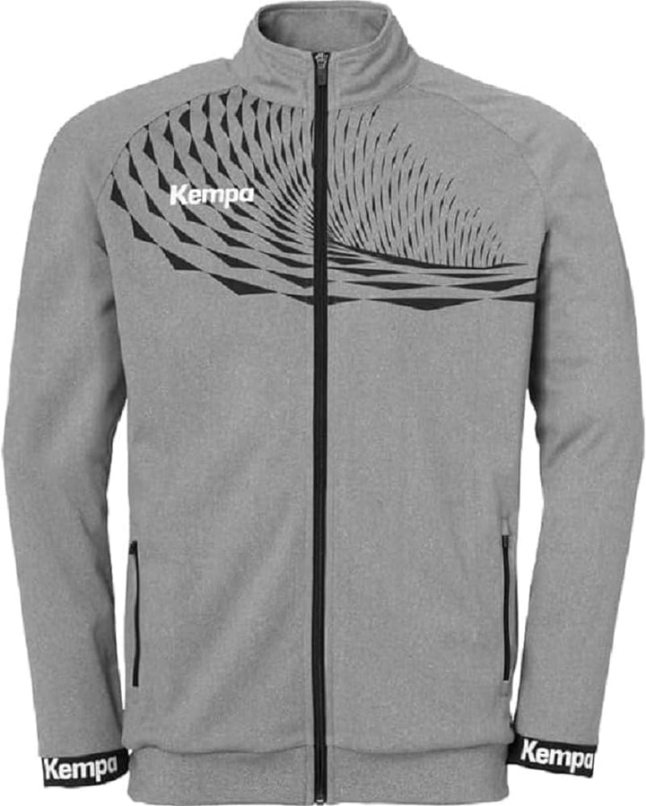 Kempa Jungen Wave 26 Poly Jacket Poly Jacket Herren Jungen Sport Fussball Trainingsjacke Sweatshirt