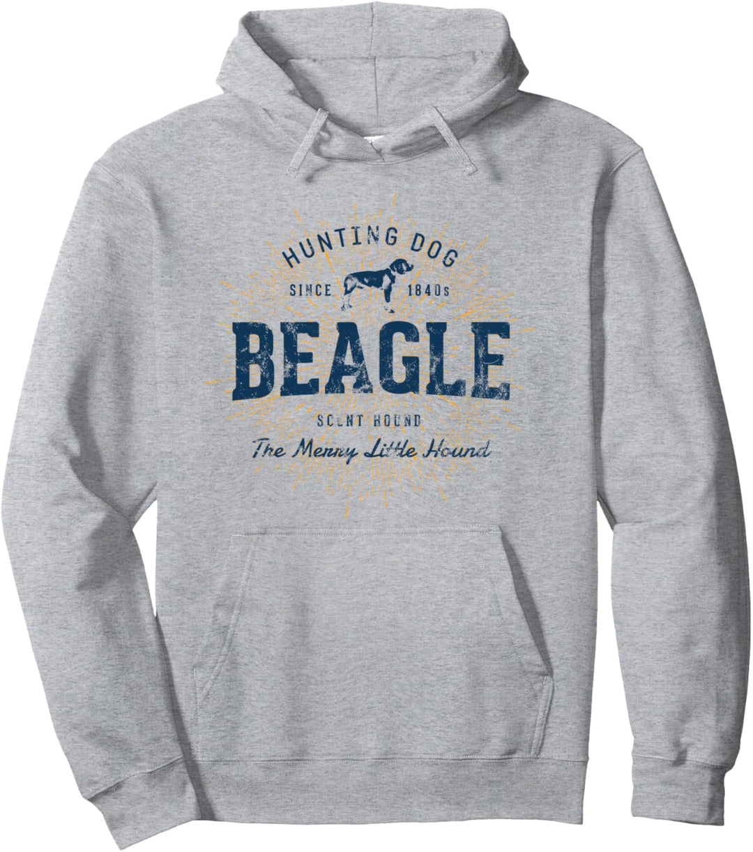 Retro Vintage Beagle Pullover Hoodie