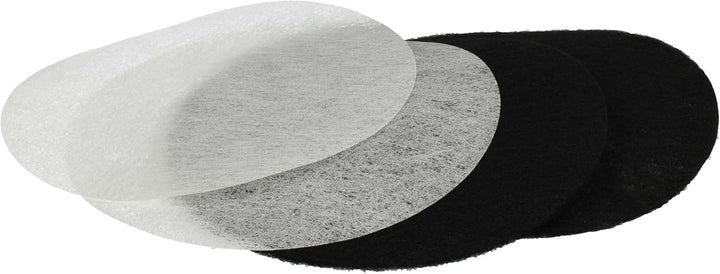 vhbw 6X Aktivkohlefilter, 6X Fettfilter Ersatz für Moulinex AD-5 für Fritteuse - 12-TLG. Filter-Set