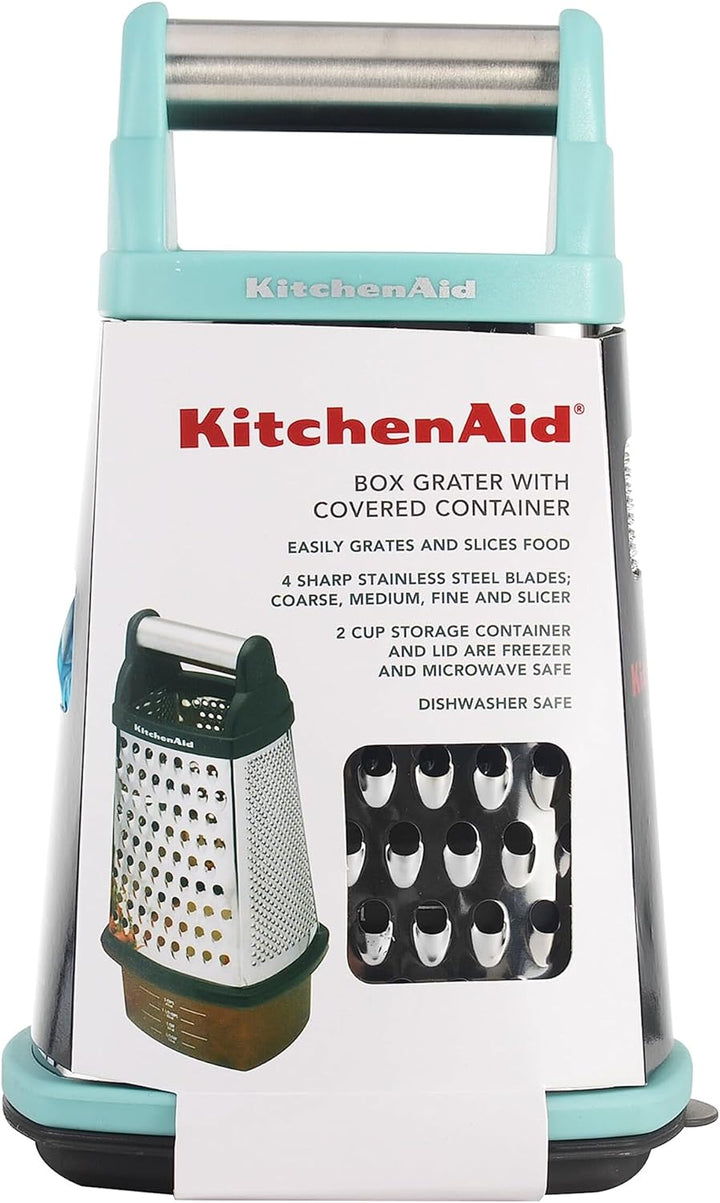 KitchenAid Gourmet Box Reibe, aqua sky