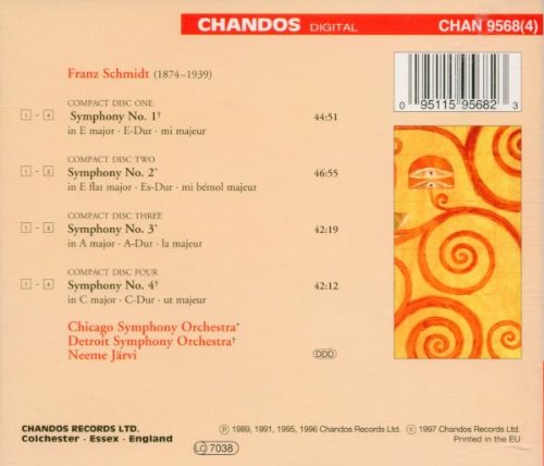 Die Sinfonien, Audio-CD