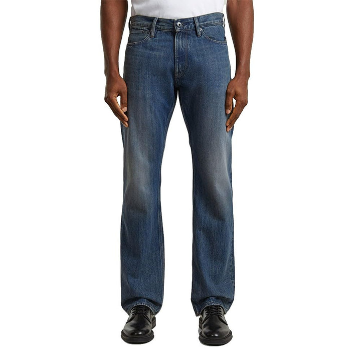 G-Star Herren Dakota Regular Straight Jeans 28W / 34L Blau (Antique Faded Blue Heron D23691-d776-h78