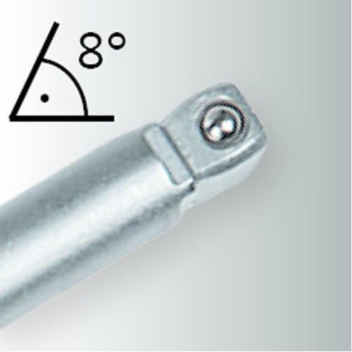 KS Tools 911.1487 1/2" XXL Kipp-Verlängerung, 450mm