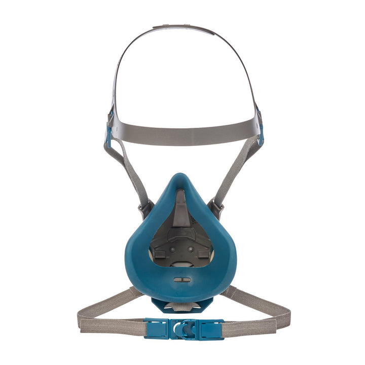 3M Atemschutz-Halbmaske 6502QL – Atemmaske mit Cool-Flow Ausatemventil & Quick-Release Mechanismus &
