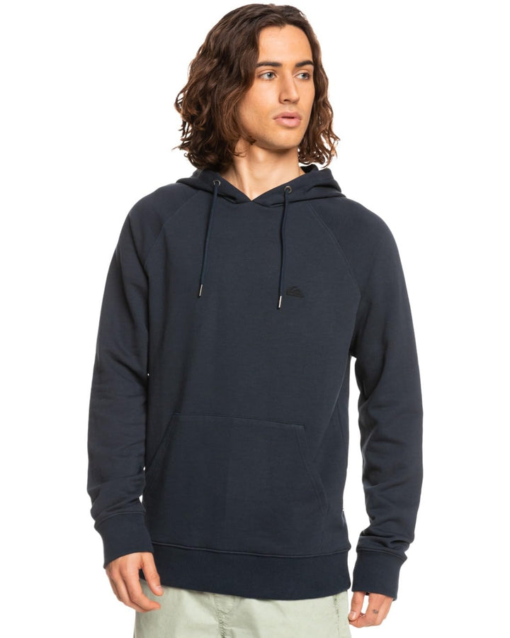 Quiksilver Herren Essentials Hood Raglan Kapuzenpullover (1er Pack) S Navy Blazer, S Navy Blazer