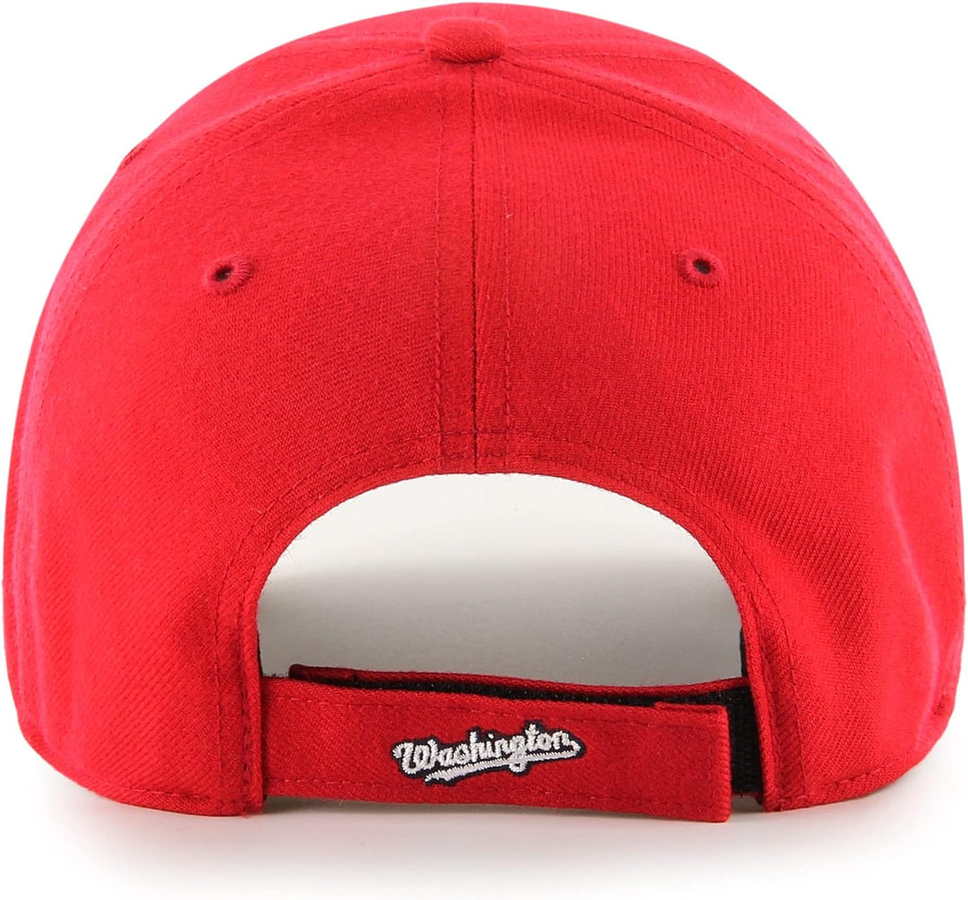 47 MLB Washington Nationals MVP Unisex-Baseballkappe, Verstellbar, Hochwertiges Design und Verarbeit
