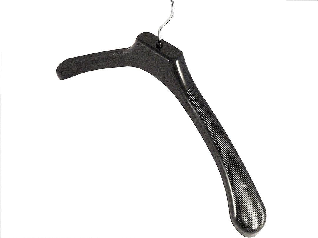 Kleiderbügel für Jacken und Mäntel, 48cm, XXL, schwarz, 60 Stück