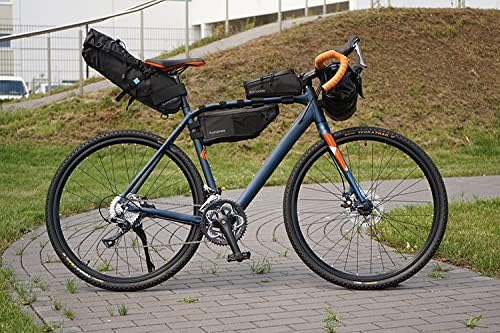 Prophete Sattelpacktasche Bike Packing Version, 10 L Volumen, 100% wasserdicht