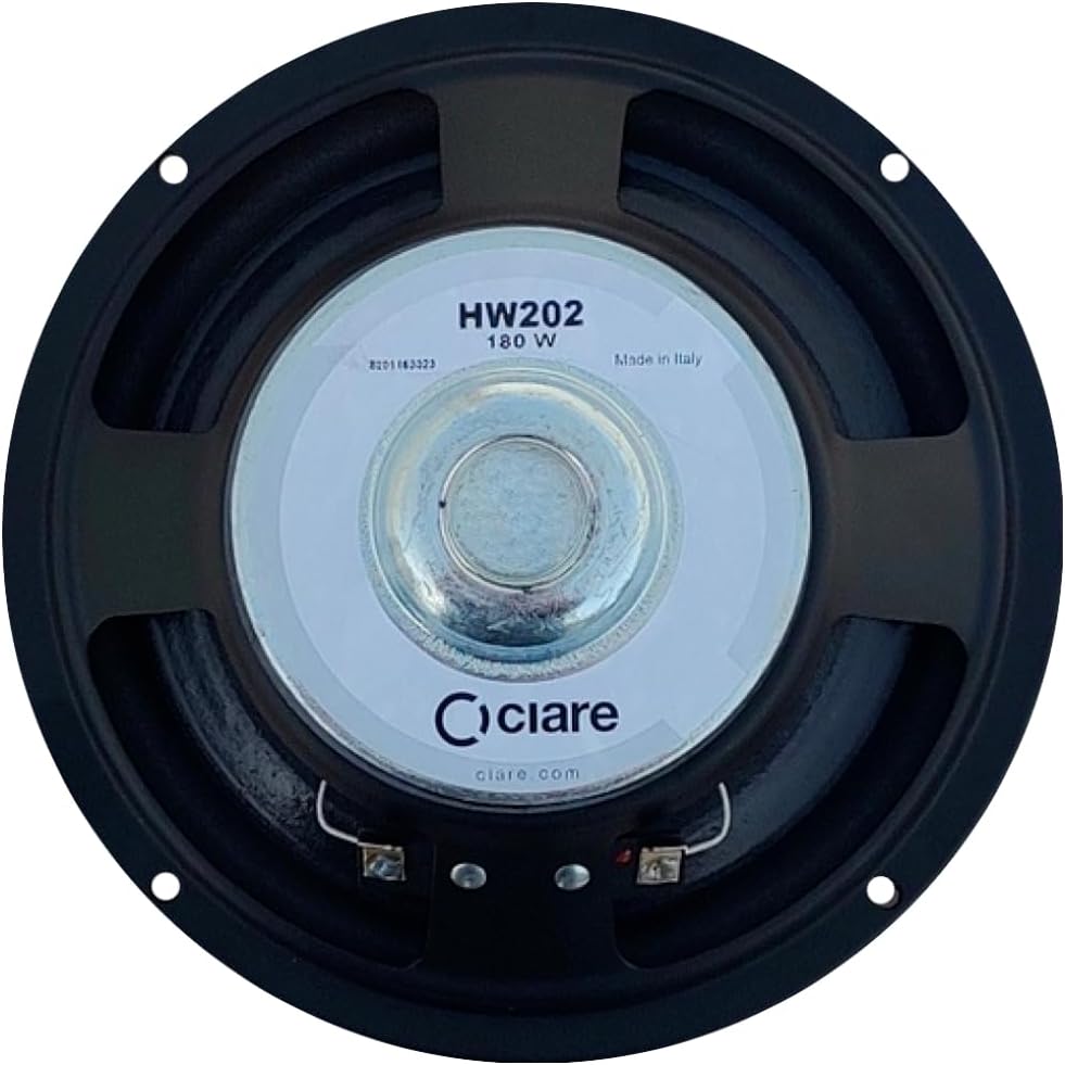 1 CIARE HW202-Tieftöner mit 20 cm, 200 mm und 8 Zoll Durchmesser mit 80 Watt RMS und 180 Watt Max, I