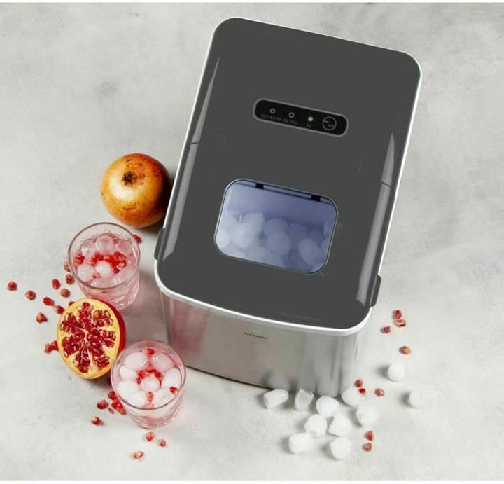 DOMO DO9253IB Eiswürfelmaschine - 9 Würfel in 9 Min - 12 kg/Tag - Wassertank 1,8L - Eiswürfelbereite