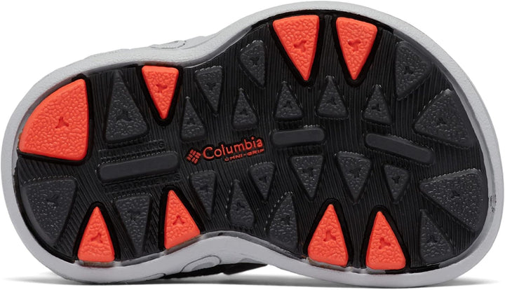 Columbia Jungen Youth Techsun Wave Aqua Schuhe 33 EU Grau Dark Grey X Spicy, 33 EU Grau Dark Grey X