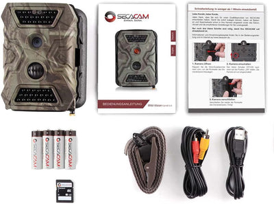 SECACAM Wild-Vision Wildkamera Premium Pack Full HD 5.0 SECACAM Wild-Vision
