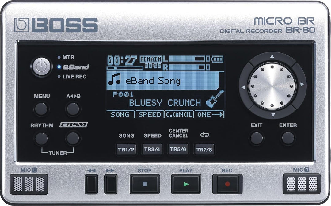 Boss Micro BR-80 Digital Recorder Single, Single