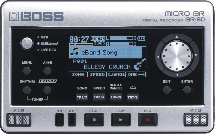 Boss Micro BR-80 Digital Recorder Single, Single