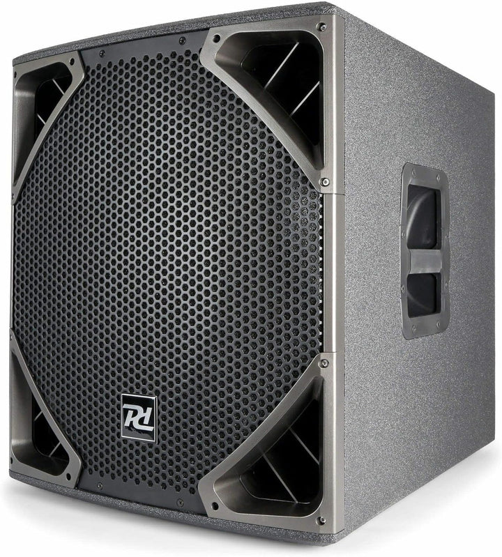 Power Dynamics PD615SA PA Subwoofer aktiv, 15 Zoll 1000 Watt, Bassbox Subwoofer Verstärker eingebaut