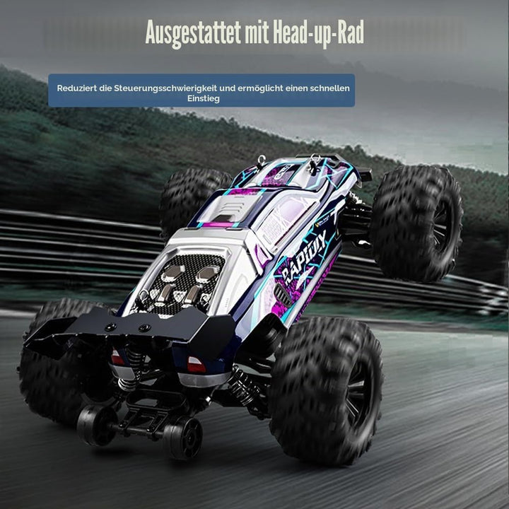 X-Verse 1:16 Ferngesteuertes Auto, 50KM/H Kohlebürste Motor RC Hohe Geschwindigkeit Offroad Drift Re