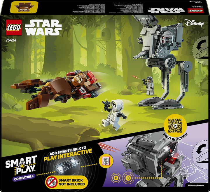 LEGO Star Wars 75424 SMART Play: at-ST Angriff auf Endor - Kompatibles Interaktives Spielzeug inkl.