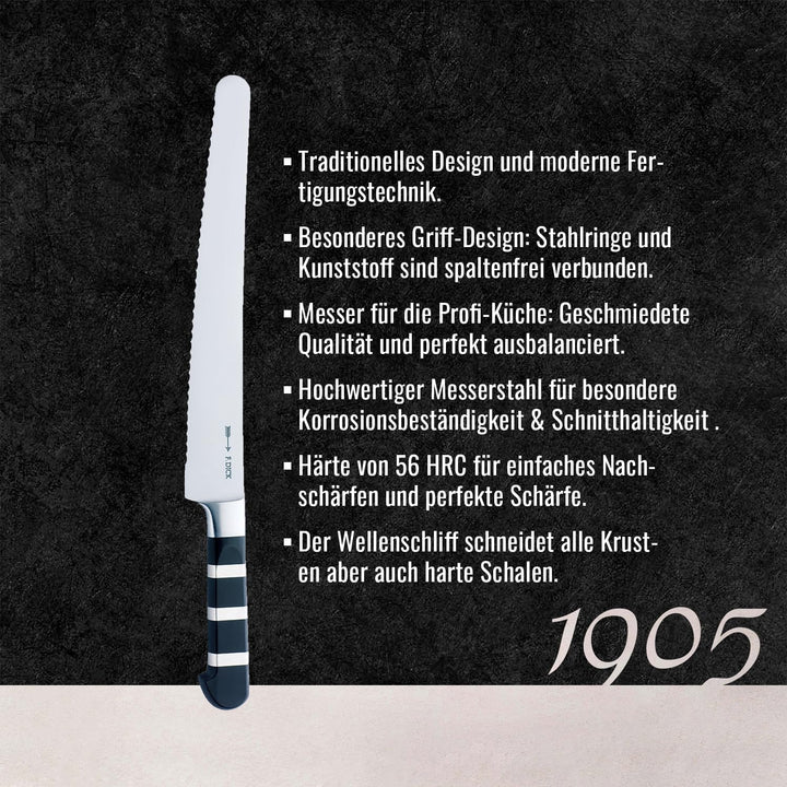 F. DICK Universalmesser, 1905 (Messer mit Klinge 26 cm, X50CrMoV15 Stahl, nichtrostend, 56° HRC) 819