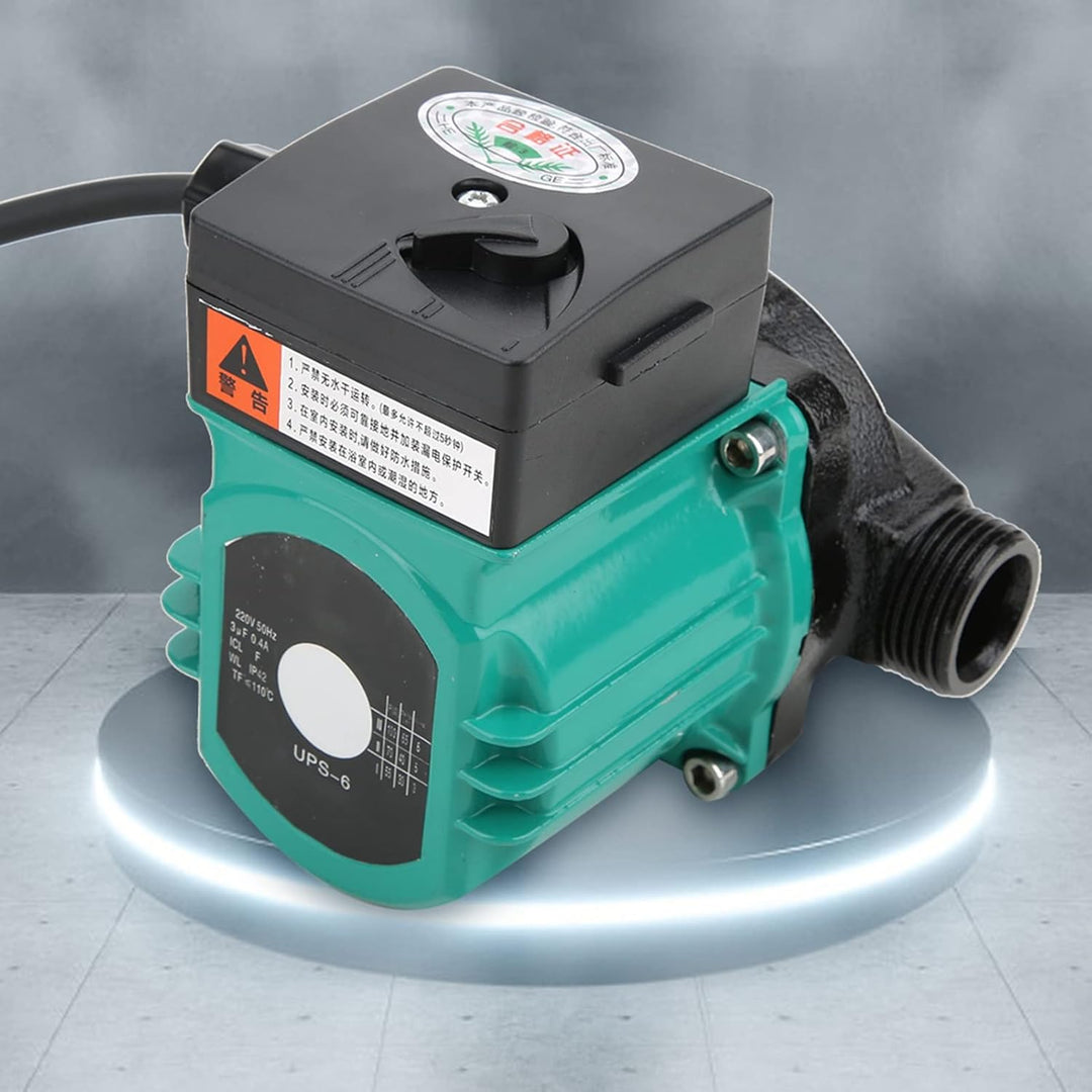 Fafeicy 220V/50 Hz 3/4 zoll Umwälzpumpe, 65/40/30L/min Ultra-leise Silent Automatisch Umwälzpumpe, f