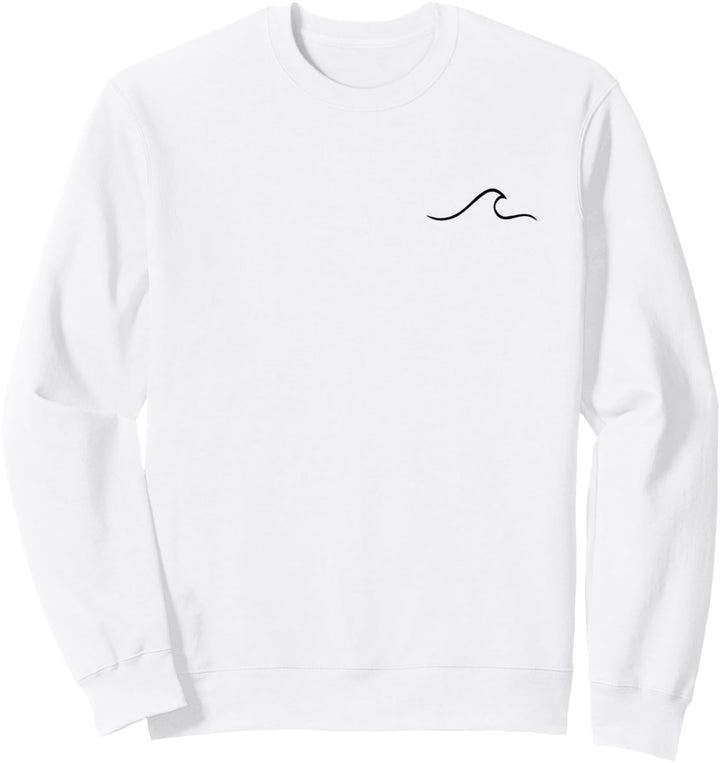 Surfer Welle Surf Outfit für Surfer Boy Girl Wellenreiter Sweatshirt