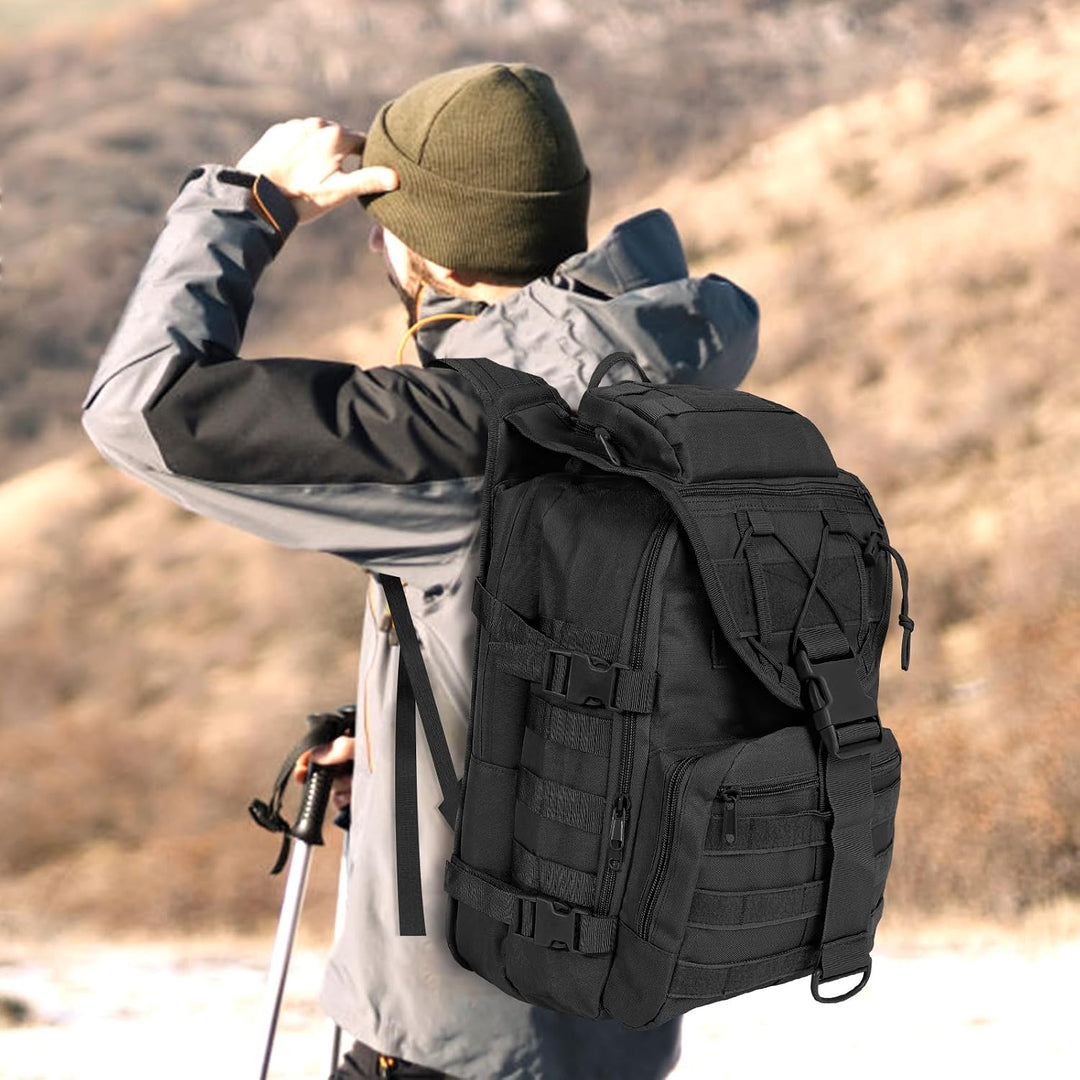 SHANNA Militärrucksack 35L/50L Armee Rucksack Molle, Hohe Kapazität Trekkingrucksack Wanderrucksäcke