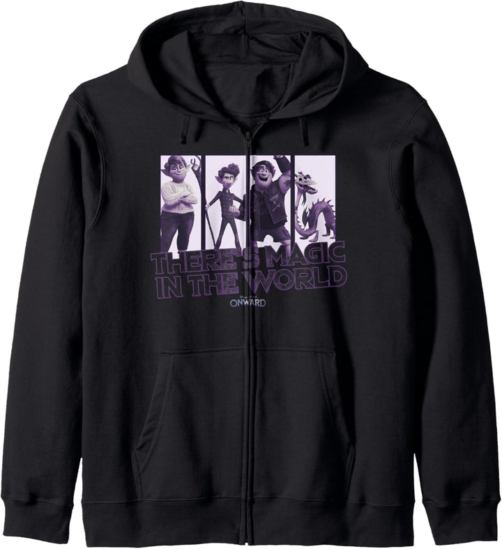 Disney Pixar Onward Group Shot There's Magic In The World Kapuzenjacke