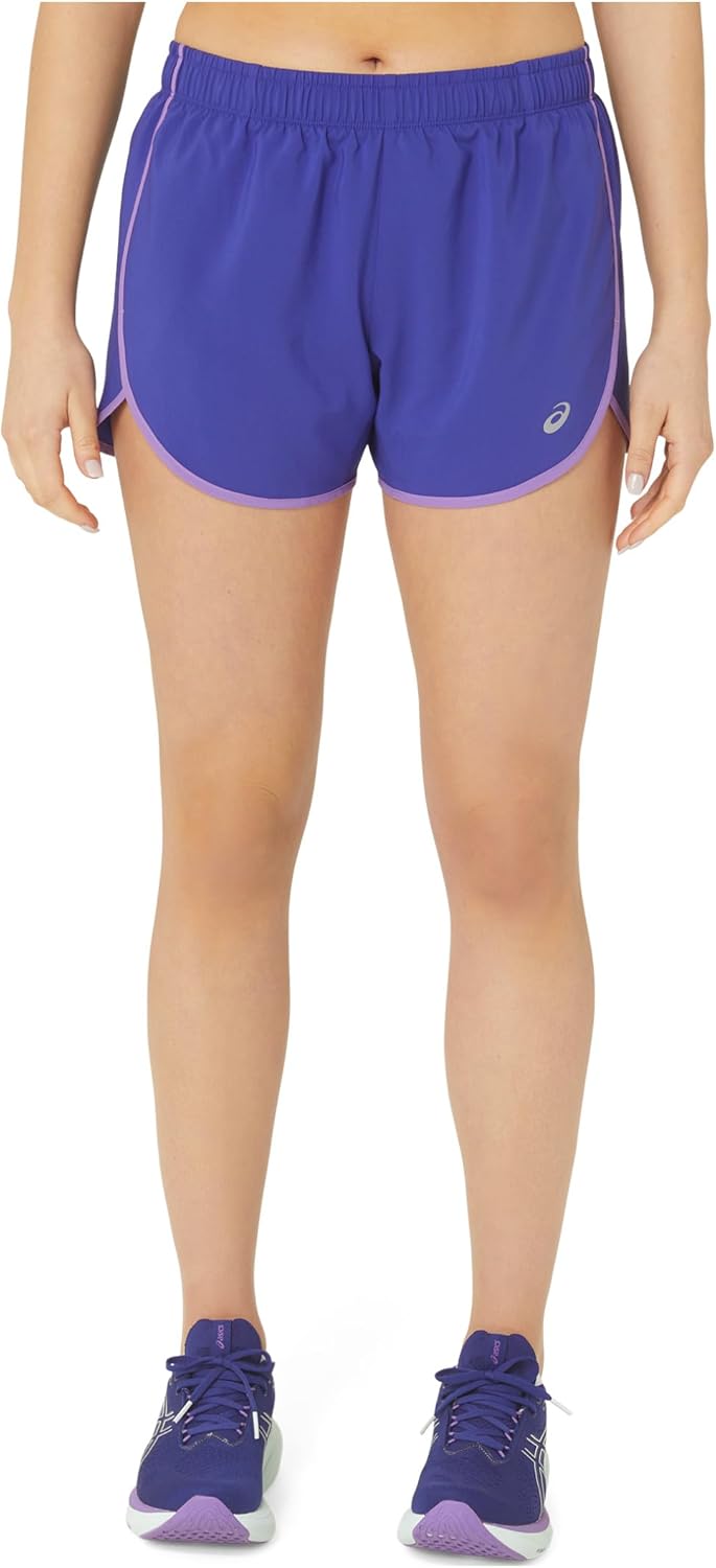 ASICS Damen Shorts Icon 4in Short XS Eggplant, XS Eggplant