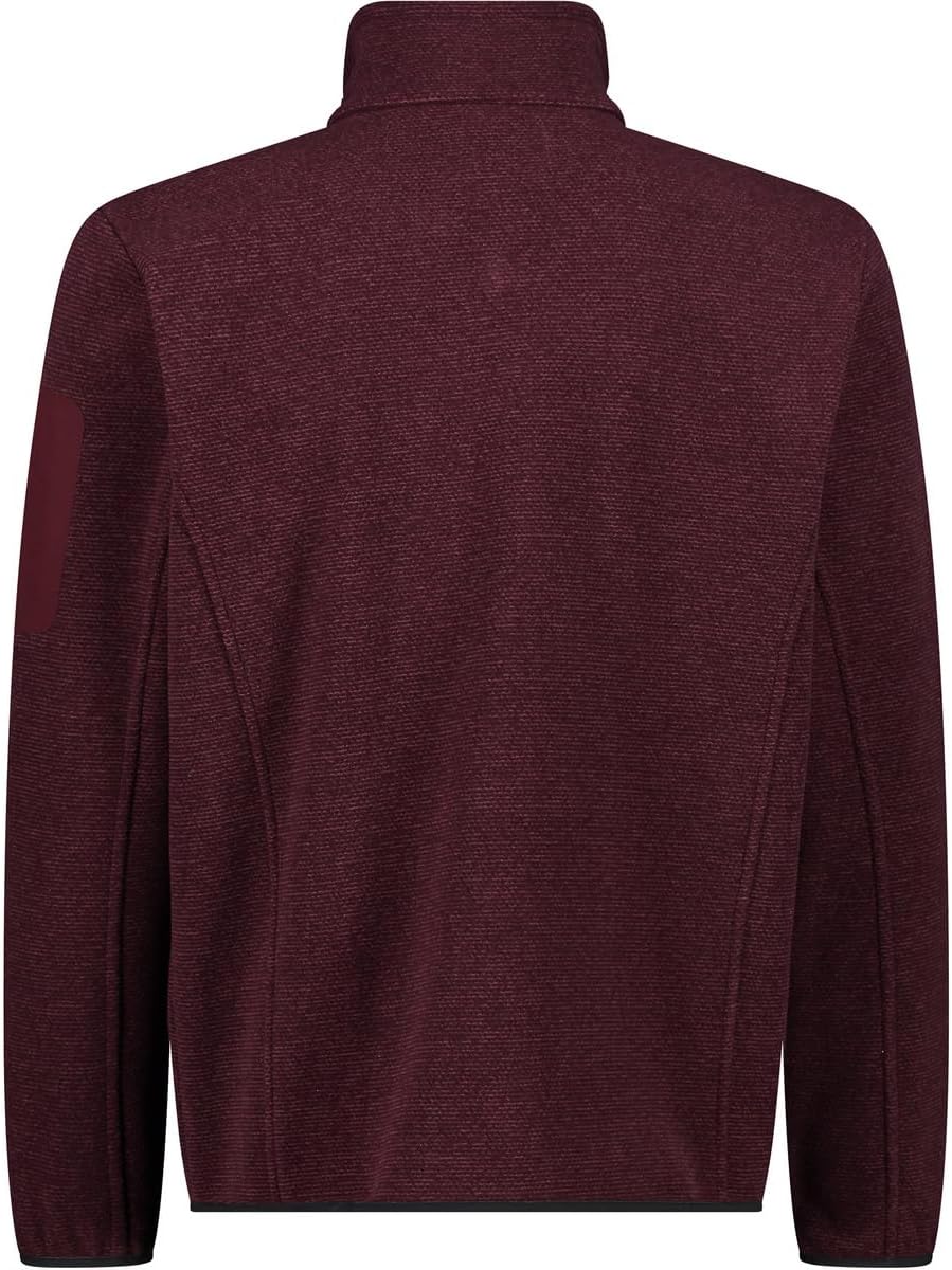 CMP Herren Herrenjacke fleecejacke (1er Pack) 48 Burgund, 48 Burgund