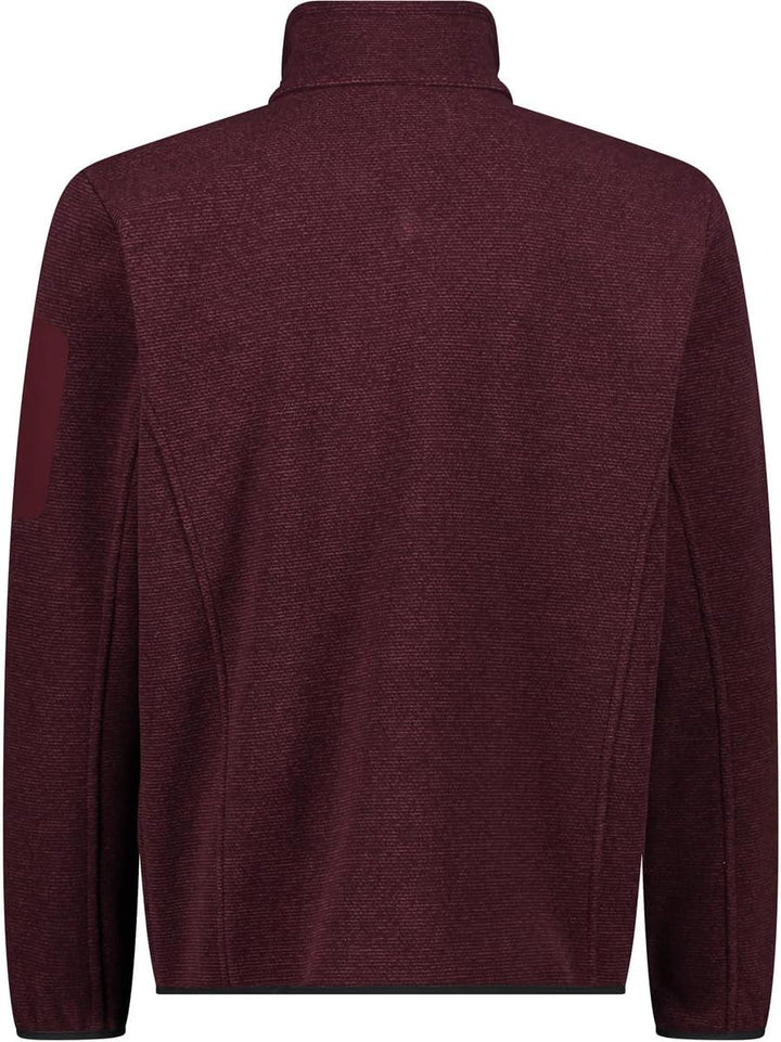 CMP Herren Herrenjacke fleecejacke (1er Pack) 48 Burgund, 48 Burgund