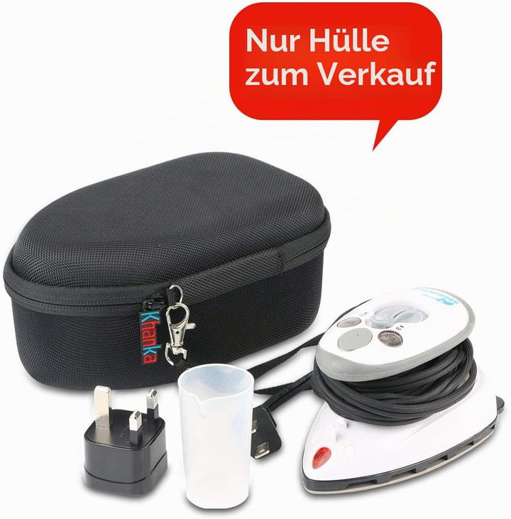 Khanka Hart Tasche case für Prym Mini Dampf Bügeleisen Reisebügeleisen Kleines Leichtes Dampf Bügele