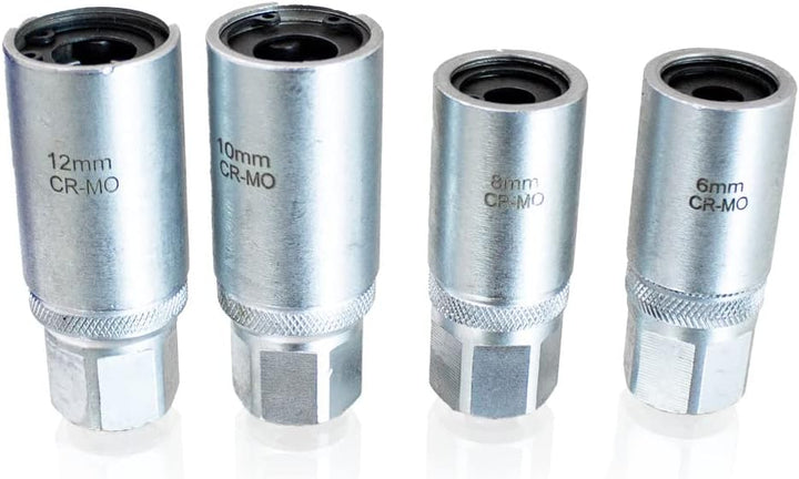 Bituxx 4 tlg. Stehbolzenausdreher Ausdreh Satz 1/2" Set 6-12mm