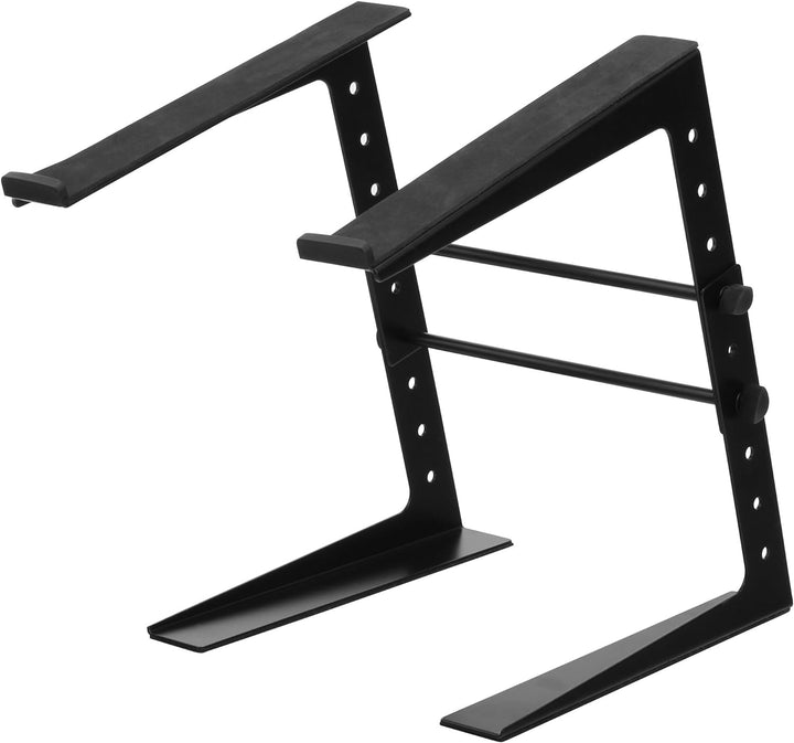 Pronomic LS-100 Laptopständer DJ Notebookstativ Laptop Stand (Höhenverstellbar) Schwarz &amp; Numark HF1