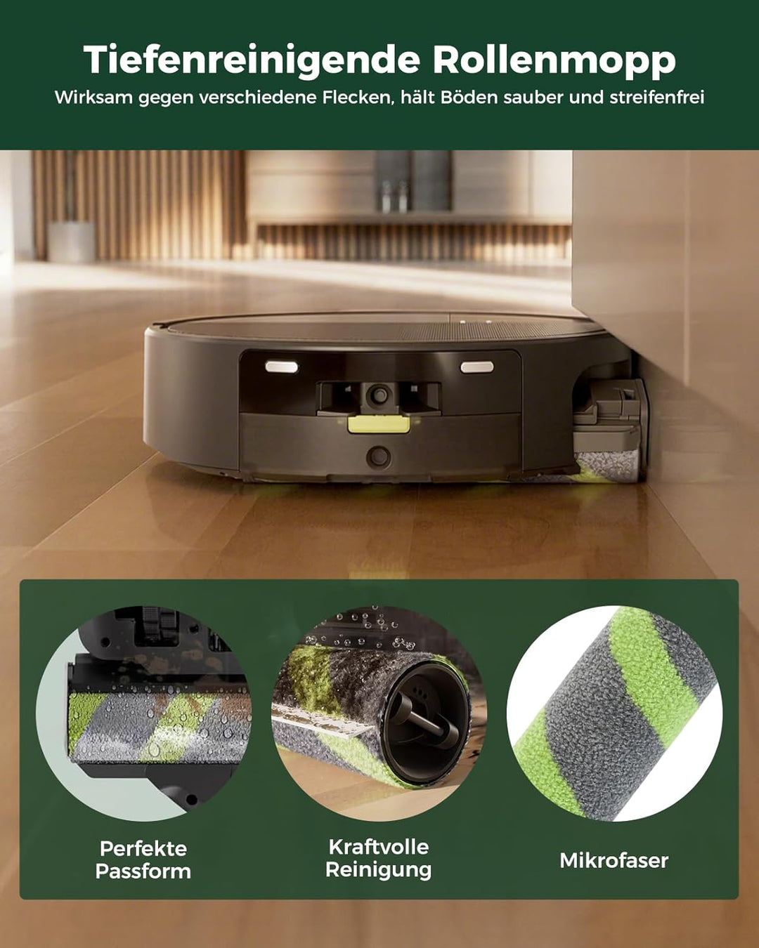 21 Stück Zubehörsets für iRobot Roomba Max 705/706 Combo Robot Staubsauger: 2 Hauptbürste, 2 Rollenw
