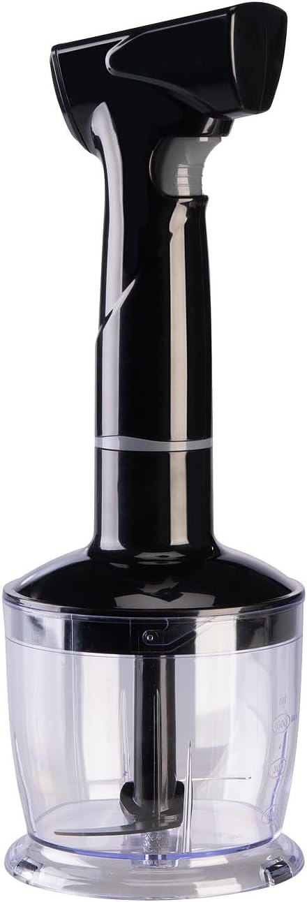 Rosenstein & Söhne Mixer: Edelstahl-Akku-Stabmixer-Set, abnehmbarer Mixstab, Schneebesen, 135 W (Sta