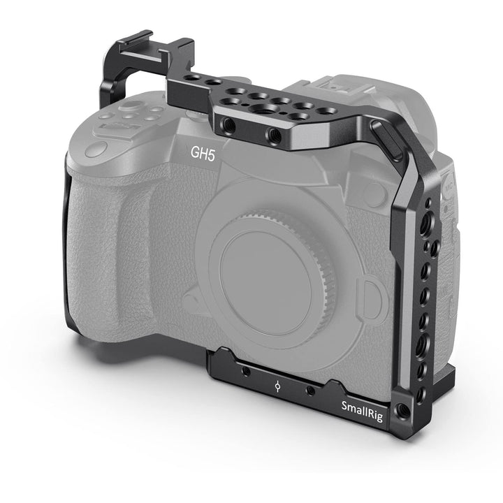 SMALLRIG GH5 Cage Käfig für Panasonic GH5 / GH5S / GH5 II mit Eingebaut NATO Rail und Cold Shoe - CC