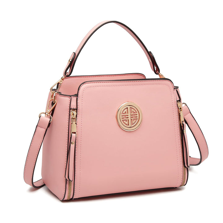 Miss Lulu Umhängetasche Damen Schultertasche Handtasche Crossbody Taschen Henkeltasche Mädchen PU Le
