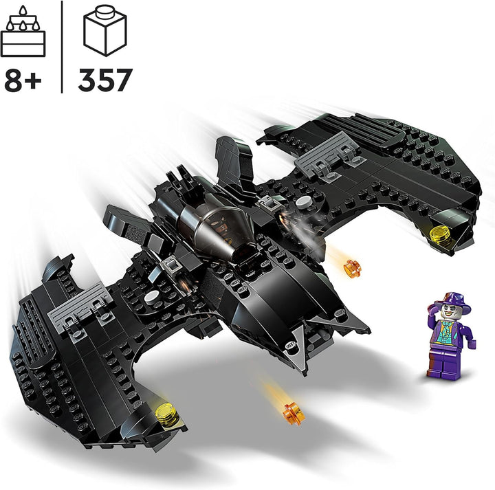 LEGO 76265 DC Batwing: Batman vs. The Joker, ikonisches Flugzeug-Spielzeug aus dem Film von 1989 mit