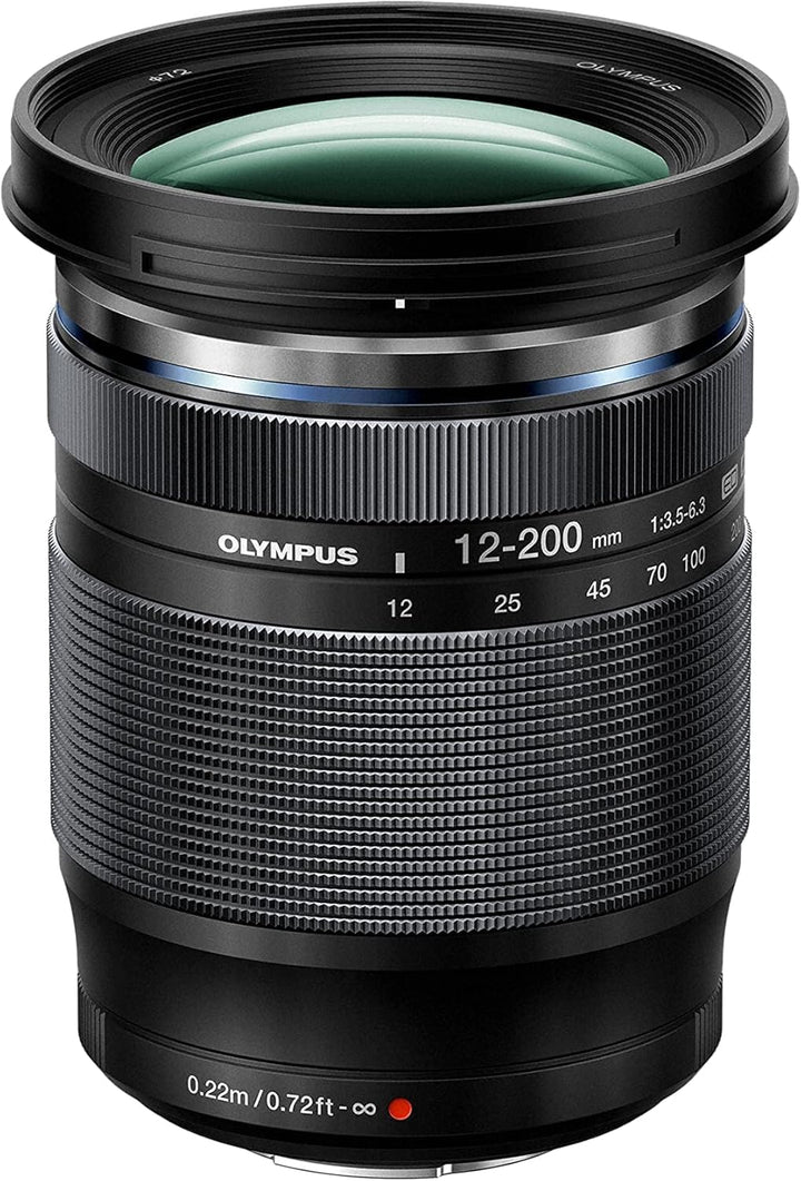Olympus M.Zuiko Digital ED 12-200mm F3.5-6.3 Objektiv, Universalzoom, geeignet für alle MFT-Kameras