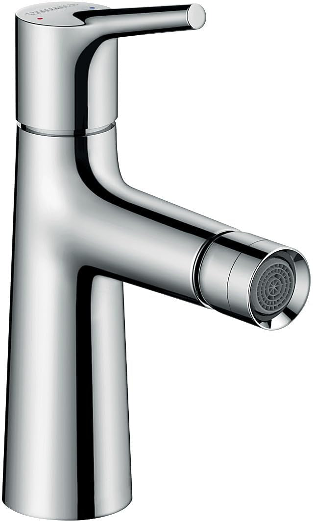 hansgrohe Talis S Einhebel-Bidetarmatur mit Zugstangen-Ablaufgarnitur, Chrom