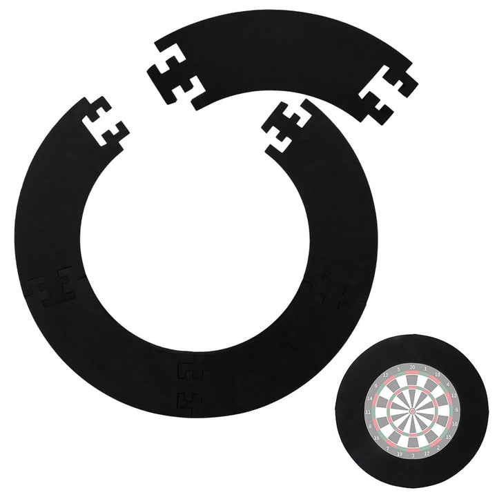 Dart Schutzring – Dartboard Surround für Ø 45 cm Dartscheibe – Dartscheibe Rundum Schutz & Dartwand