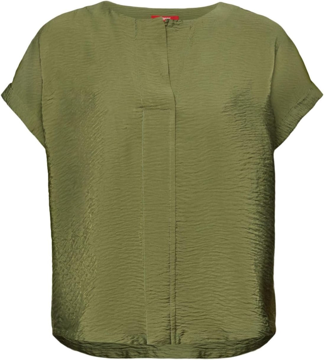 ESPRIT Damen Bluse L 345/Light Khaki, L 345/Light Khaki